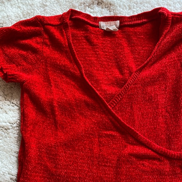 Urban Outfitters Red Crop Top - Picture 2 of 4